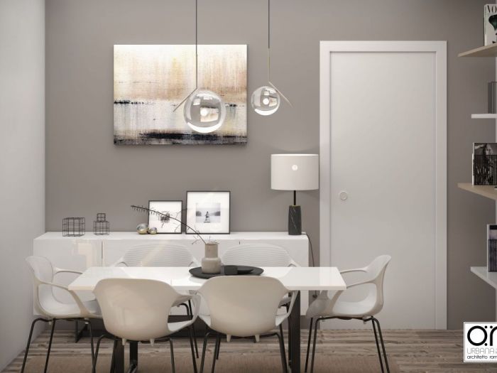 Archisio - Roma Patrizio - Progetto Progetto residenziale mq80 roma tomba di nerone 2019 renderings