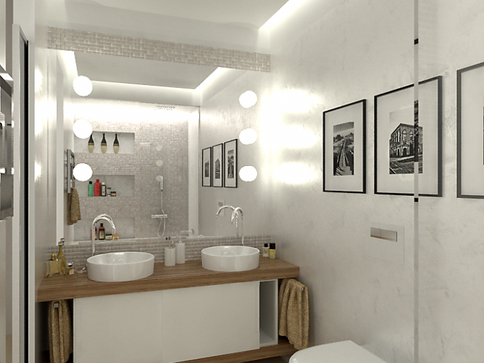 Archisio - Antonella Favalli - Progetto Appartamento luminoso a cagliari