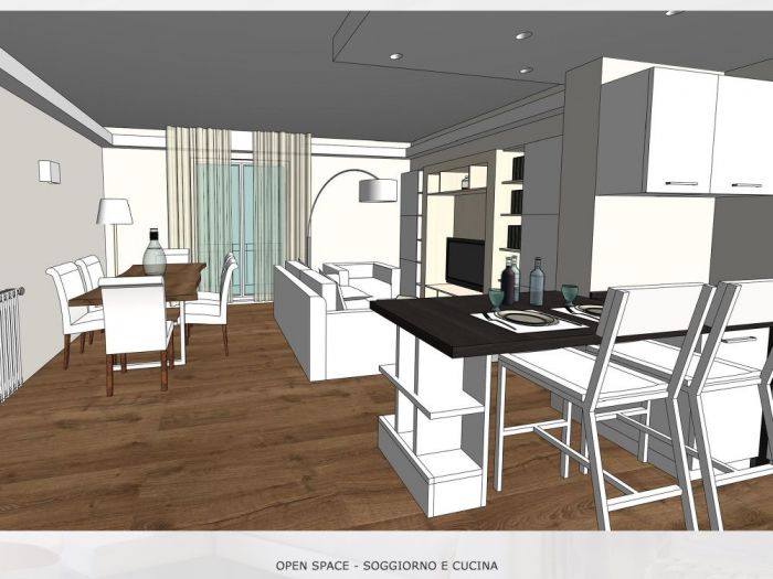 Archisio - Mc Rendering Solution - Progetto open space Avanti tutta