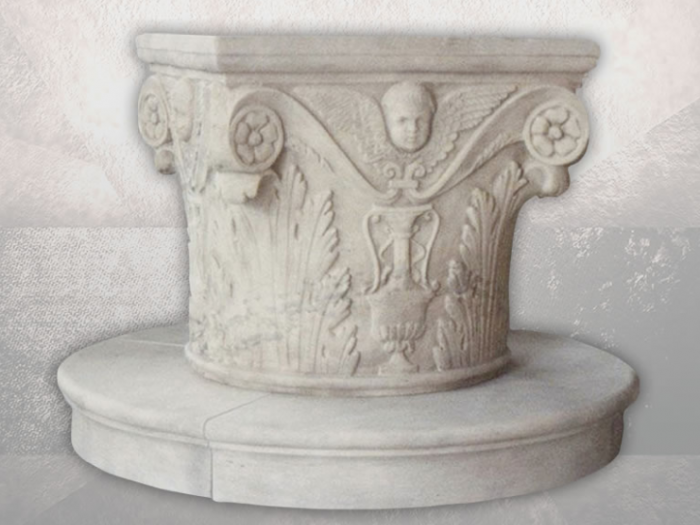 Archisio - Arte Base Marble Line - Progetto Vasi fontane e pozzi