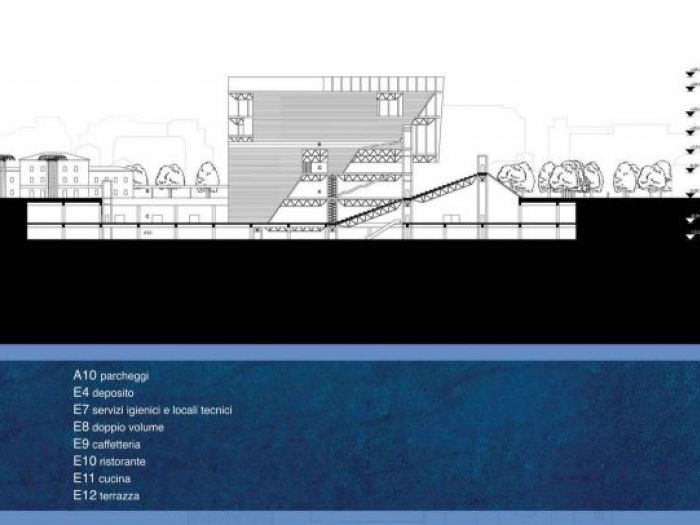 Archisio - Alfieri Architecture - Progetto Un ponte multifunzionale che collega la citt