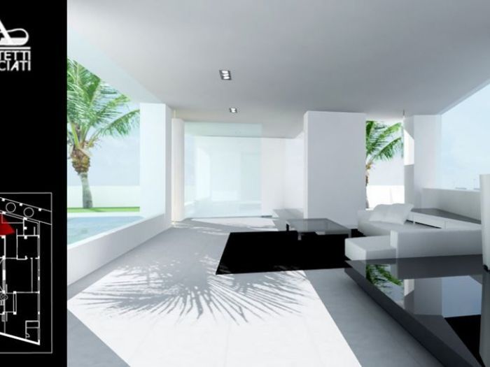 Archisio - Gilles Patrice Arch Todaro - Progetto Ristrutturazione showroom sol et bains a dakar senegal