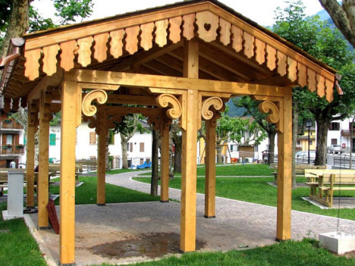 Archisio - Falegnameria Bortoli - Progetto Esterni in legno
