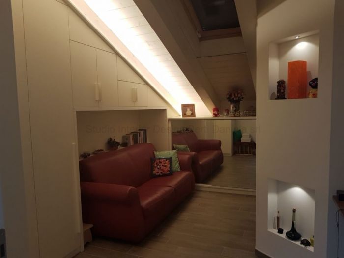 Archisio - Studio Interior Design Berti Daniela srl - Progetto Arredamento villa con mansarda a bologna