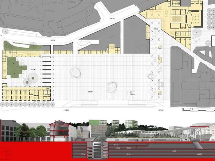 Archisio - Studio Bugna - Progetto Pzza della repubblica - Ex caserma - varese