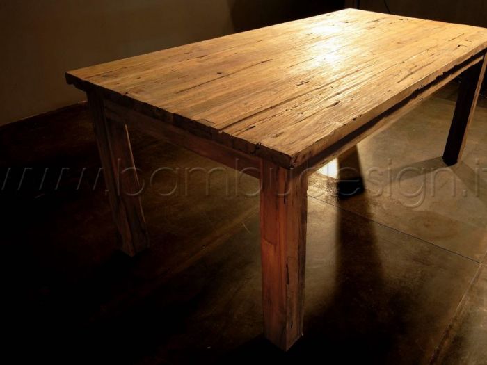 Archisio - Bambu Design - Progetto Tavoli basi tavolo sedie poltroncine