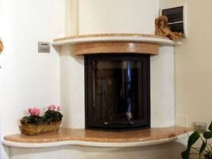 Archisio - Carpenteria Fabbro Alma - Progetto Marmo per camini