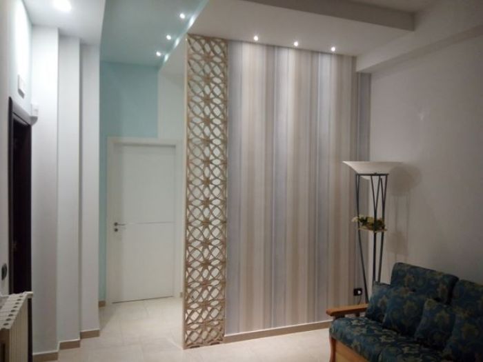 Archisio - Domenico Sforza - Progetto Inside on the seaLavori di manutenzione straordinaria arredamento e nuova illuminazione di un monolocale nella zona di san giorgio torre a mare