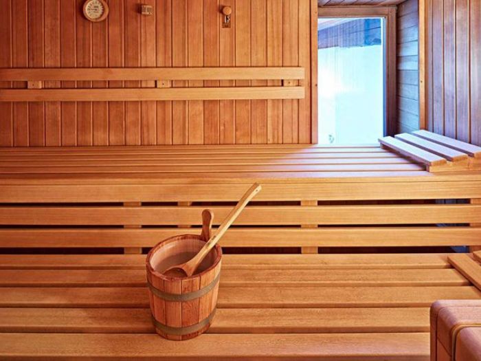Archisio - Palbo Piscine - Progetto Sauna in legno