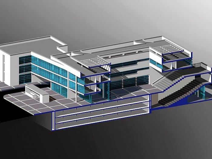 Archisio - Ruggero Lenci - Progetto Concorso per il nuovo municipio di santa marinella