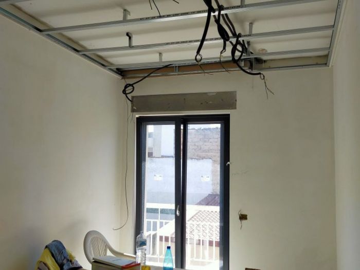 Archisio - Michele Gallo - Progetto Tubazione faretti e strip led sotto al soffitto