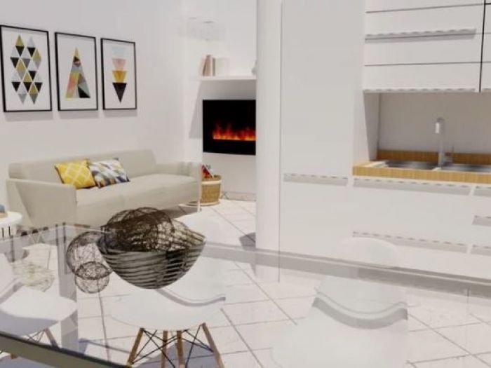 Archisio - Marina Dionisi Home Stager E Interior Designer - Progetto Spazio nel living