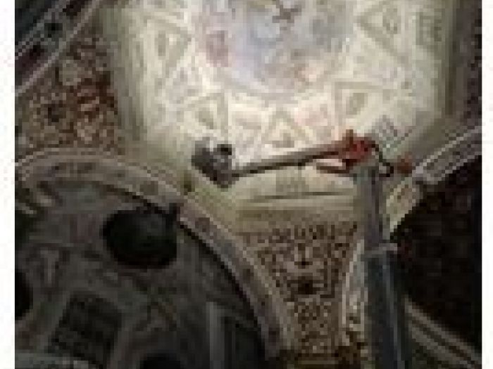 Archisio - Studio Ingrosso - Progetto Illuminazione restauro cupola ss Crocifissogalatone - 2017