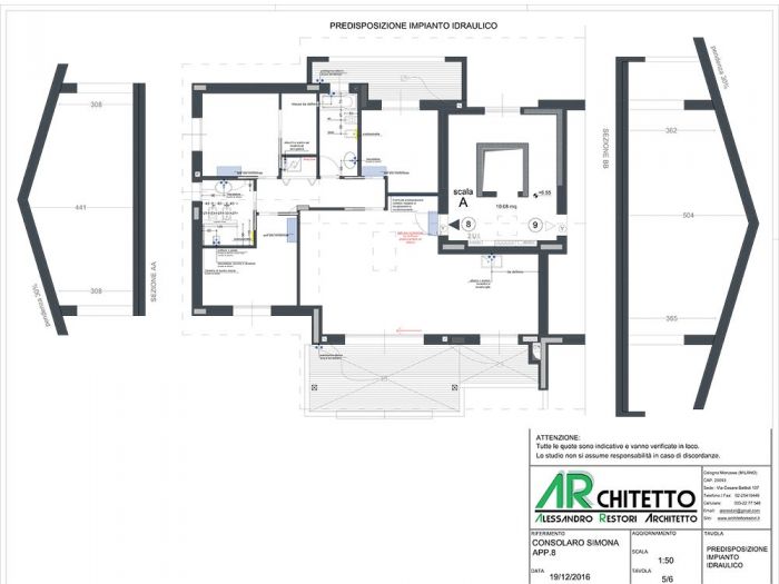 Archisio - Alessandro Restori - Progetto Interior design appartamento