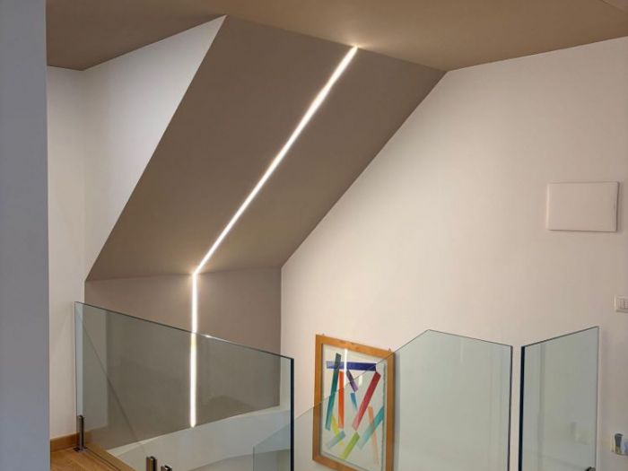 Archisio - Serena Martini - Progetto Residenza su due livelli - architetture luce e continuit