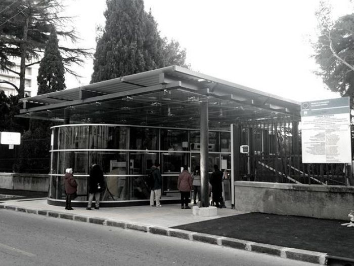 Archisio - Fabio Postani - Progetto Ricostruzione nuovo ascensore tra via cantore e villa scassi a genova sampierdarena