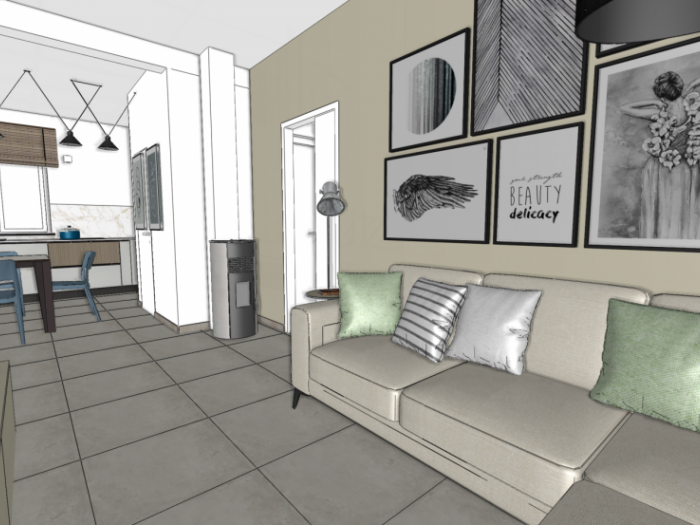 Archisio - Antonella Liguori Architetto - Progetto Villetta per le vacanze