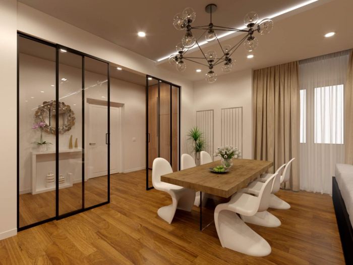 Archisio - Juldis Kassenali Design - Progetto Living room - private apartment moscow