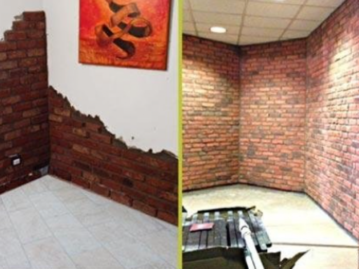 Archisio - Impresa Sharon Srls - Progetto Appartamentiville lavorazione mattoni faccia a vista e rivestimenti in pietra