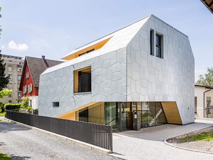 Archisio - Antonella Marchetti - Progetto Rivestimento in zinco titanio