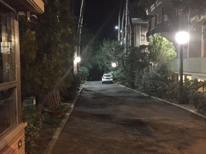 Archisio - Platania Elettricisti - Progetto Illuminazione facciata e vialetto condominiale