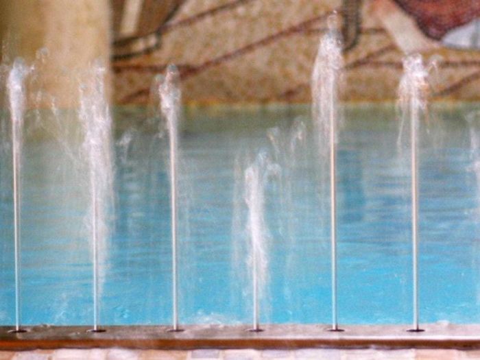 Archisio - Forme Dacqua - Progetto Zampilli dacqua - grand hotel duca daosta