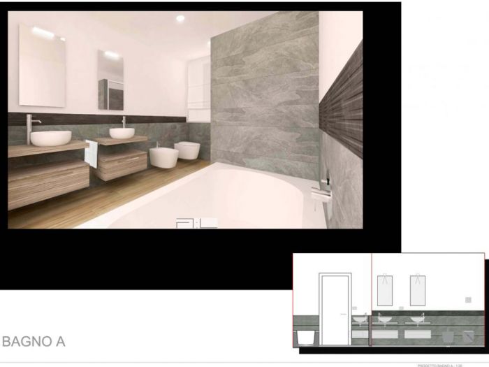 Archisio - Andrea Lazzaro - Progetto Ambienti bagno
