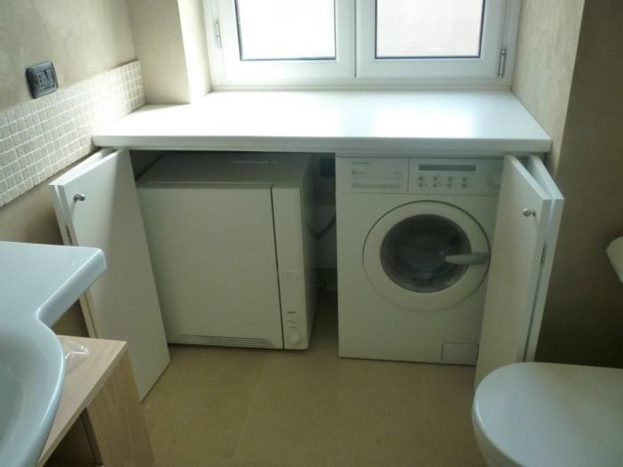 Archisio - Falegnameria Vetreria Marchetti Di Marchetti Ivano C Snc - Progetto Mobili bagno