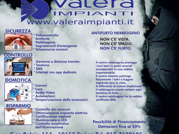 Archisio - Valera Impianti Sas - Progetto Antifurto