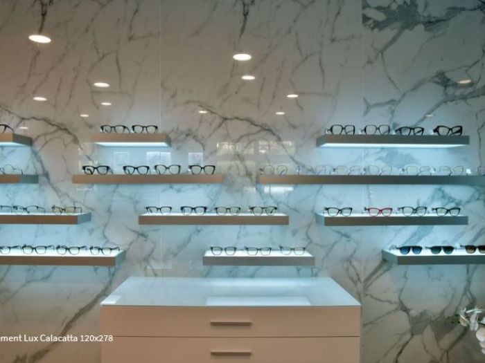 Archisio - Ceramiche Keope - Progetto Negozio di ottica - sarnico italy