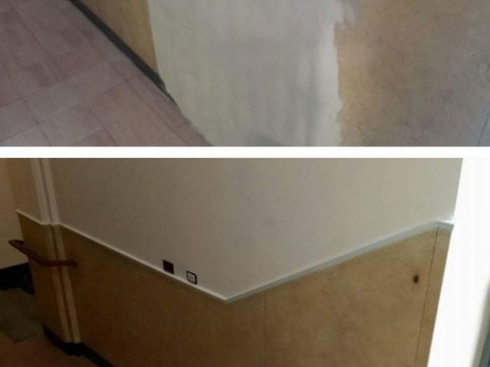 Archisio - Arte E Decoro Di Verga Egidio - Progetto Decorazioni prima e dopo