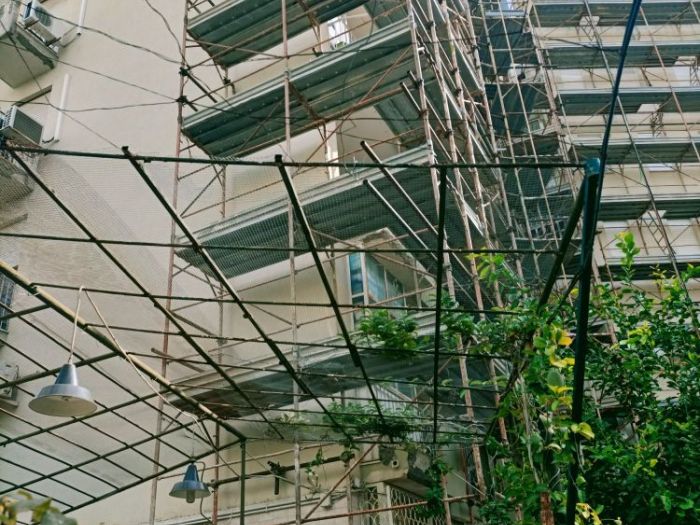 Archisio - Fontana Giovanni Ponteggi - Progetto Montaggio ponteggio telai e tubi e giunti