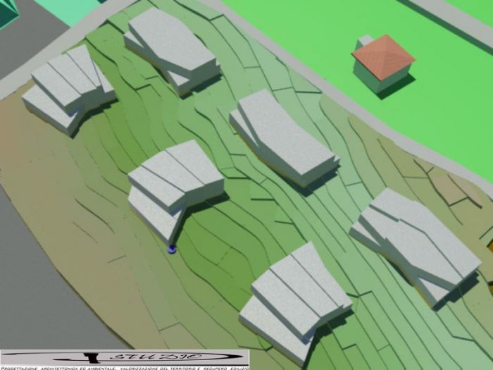 Archisio - Pstudio - Progetto Complesso residenziale a narni tr