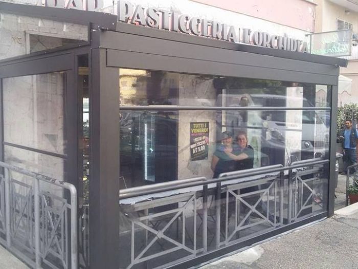 Archisio - Tende Sannino - Progetto Lavori di strutture realizzate