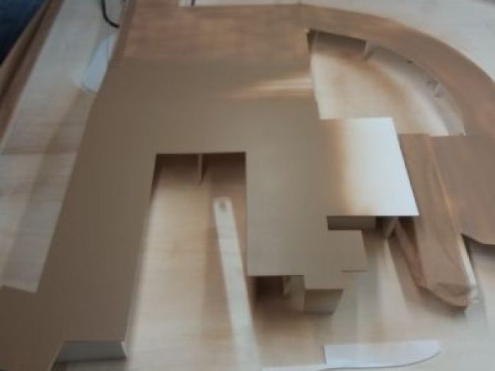 Archisio - Plastici Rocchi - Progetto Plastico villa san mauro