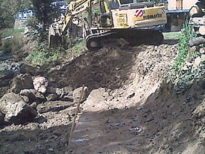 Archisio - Impresa Edile Bertucci - Progetto Scavi e sabbiature