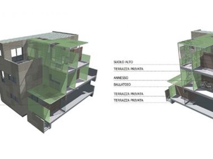 Archisio - Andrea Stipa - Progetto Concorso internazionale vivere a milano - quartiere residenziale a milano 2 premio