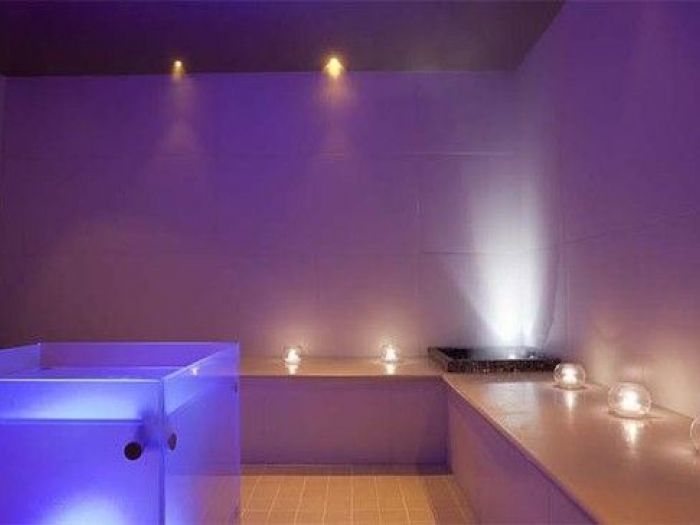 Archisio - Solaris Acqua Sport Srl - Progetto Wellness -sauna finlndese bagno di vaporedocce hammam
