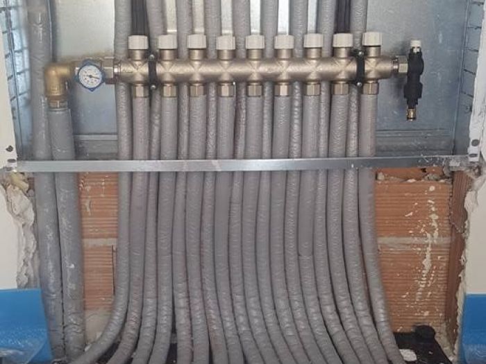 Archisio - Maca Impianti - Progetto Realizzazione di impianto a pavimento rbm in una ristrutturazione