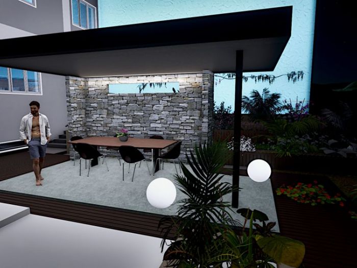 Archisio - Ostuni Giuseppe Pietro - Progetto Angolo nel giardino