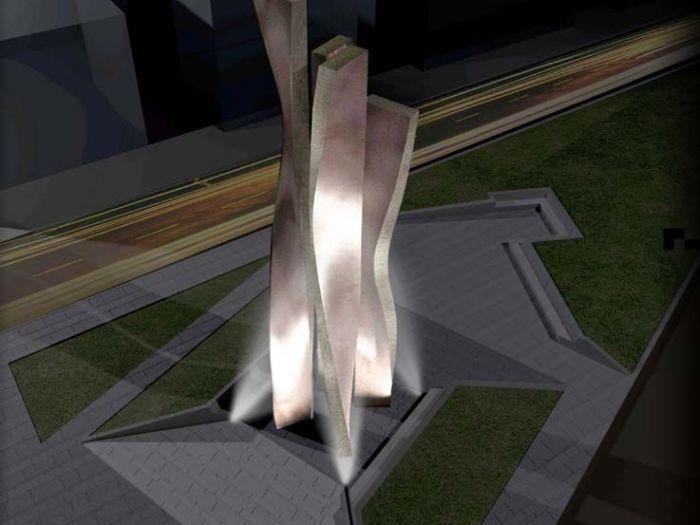 Archisio - Ruggero Lenci - Progetto Concorso nazionale per una struttura monumentale a celebrazione dei valori fondanti la repubblica e la costituzione e a ricordo delle lotte di liberazione e dei valori delleuropa