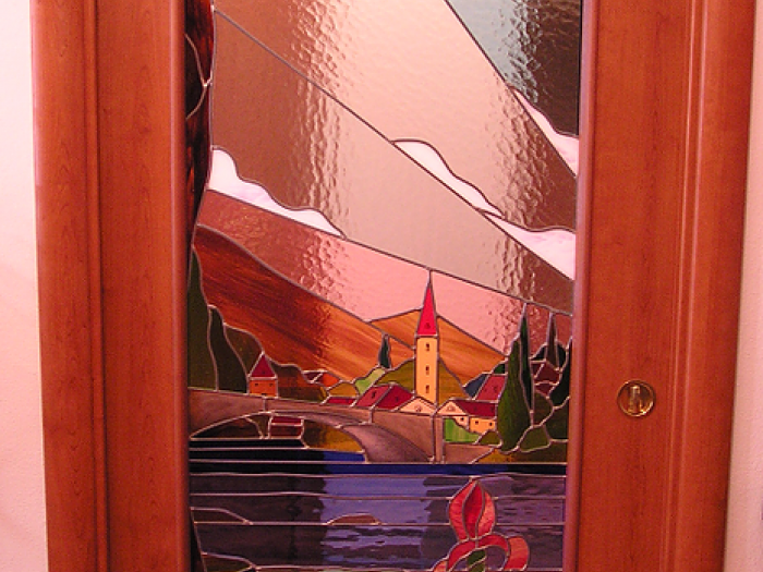 Archisio - Vetreria Ballarini - Progetto Vetri artistici