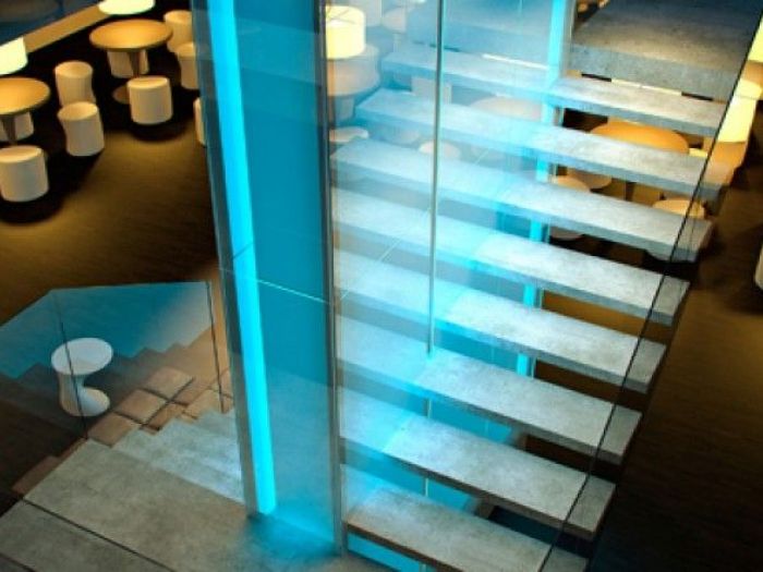 Archisio - Studio Di Architettura Ingegneria E Impresa Edile - Progetto High tech concrete innovazione e design nelle scale siller