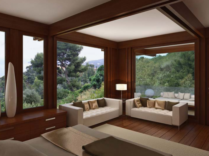 Archisio - Pagano - Progetto Villa in legno costa azzurra