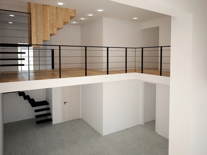 Archisio - Studio Pastore Architettura - Progetto Loft ex edificio industriale