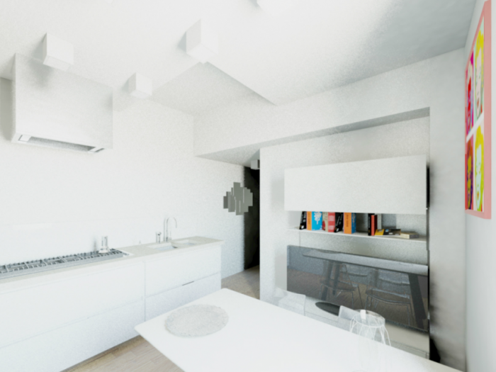 Archisio - Cristian Sporzon - Progetto Piccolo appartamento a milano