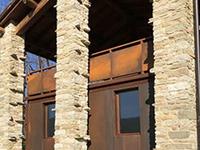 Archisio - Luigi Pizzuti - Progetto Corten box