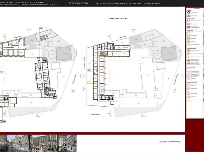 Archisio - Alessandra Pascarella - Progetto Restauro dellex complesso di santa maria egiziaca a forcella