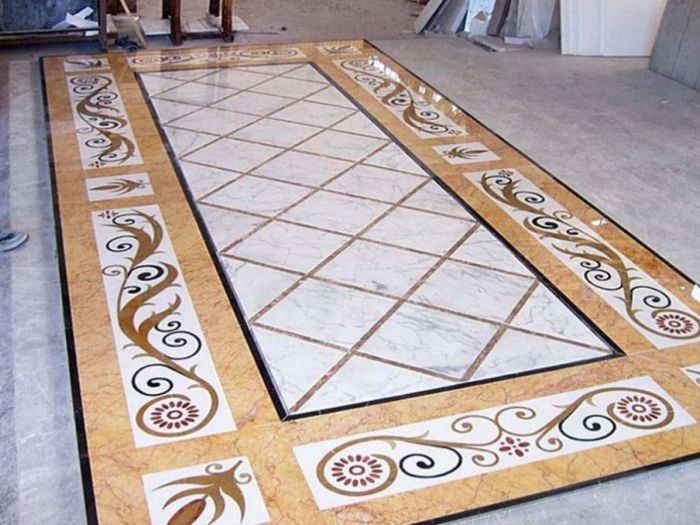 Archisio - Marmi Di Carrara - Progetto Pavimenti