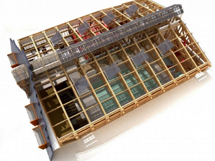 Archisio - Gpa Studio - Progetto Conversione del palazzo del ghiaccio in centro benessere